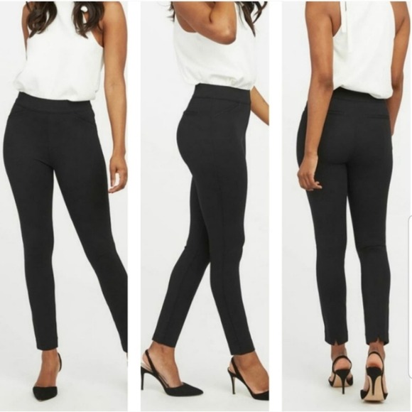 SPANX Pants - SPANX The Perfect Pant Ankle Backseam Skinny in Black NWOT size Small 24925